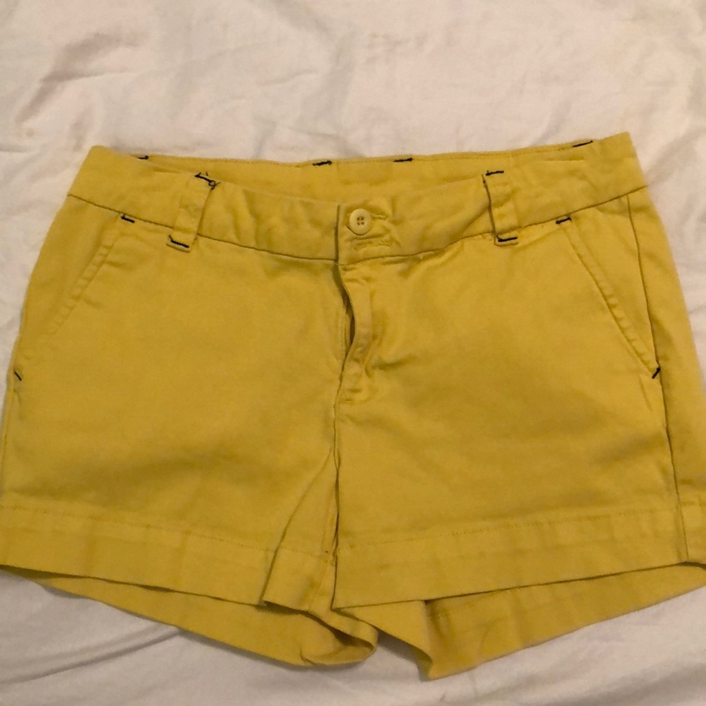 Kavu yellow shorts